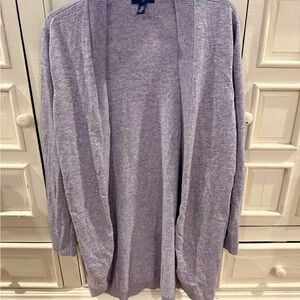 GAP Women's Light Purple Cardigan